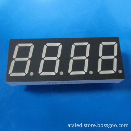Four-Digit 7 Segment LED Display with Different Series